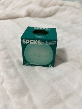 NEW SPEKS Gump Memory Gel Stress Ball - Teal